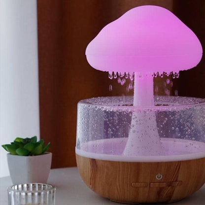 Cloud Rain Aroma Diffuser & LED Humidifier