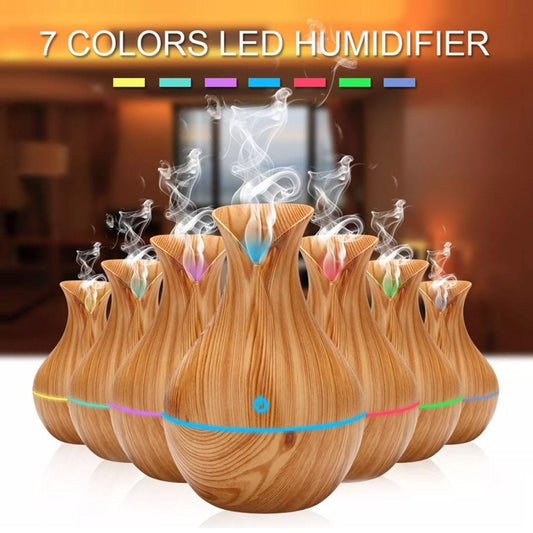 Mini Ultrasonic Aroma Diffuser & Humidifier