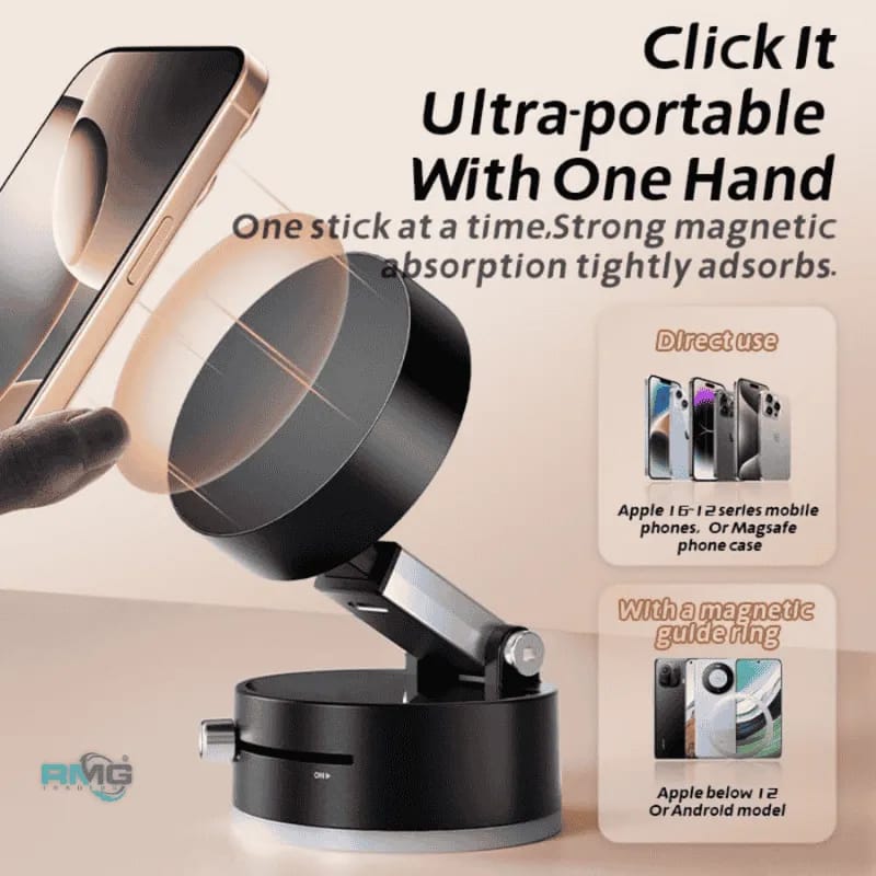 360° Magnetic Suction Phone Holder