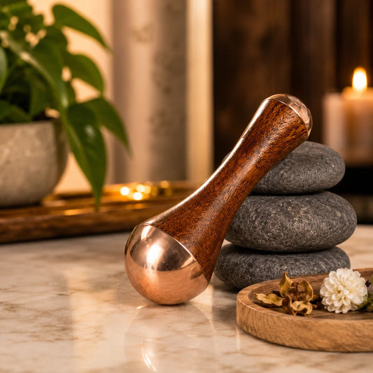Kansa Wooden Face & Foot Massager