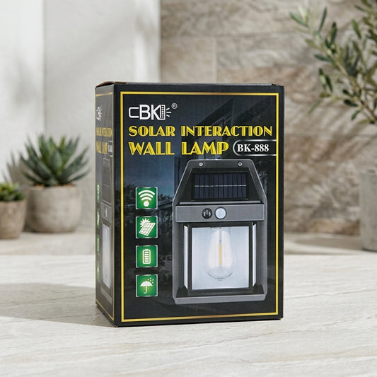 Solar Motion Sensor Wall Light