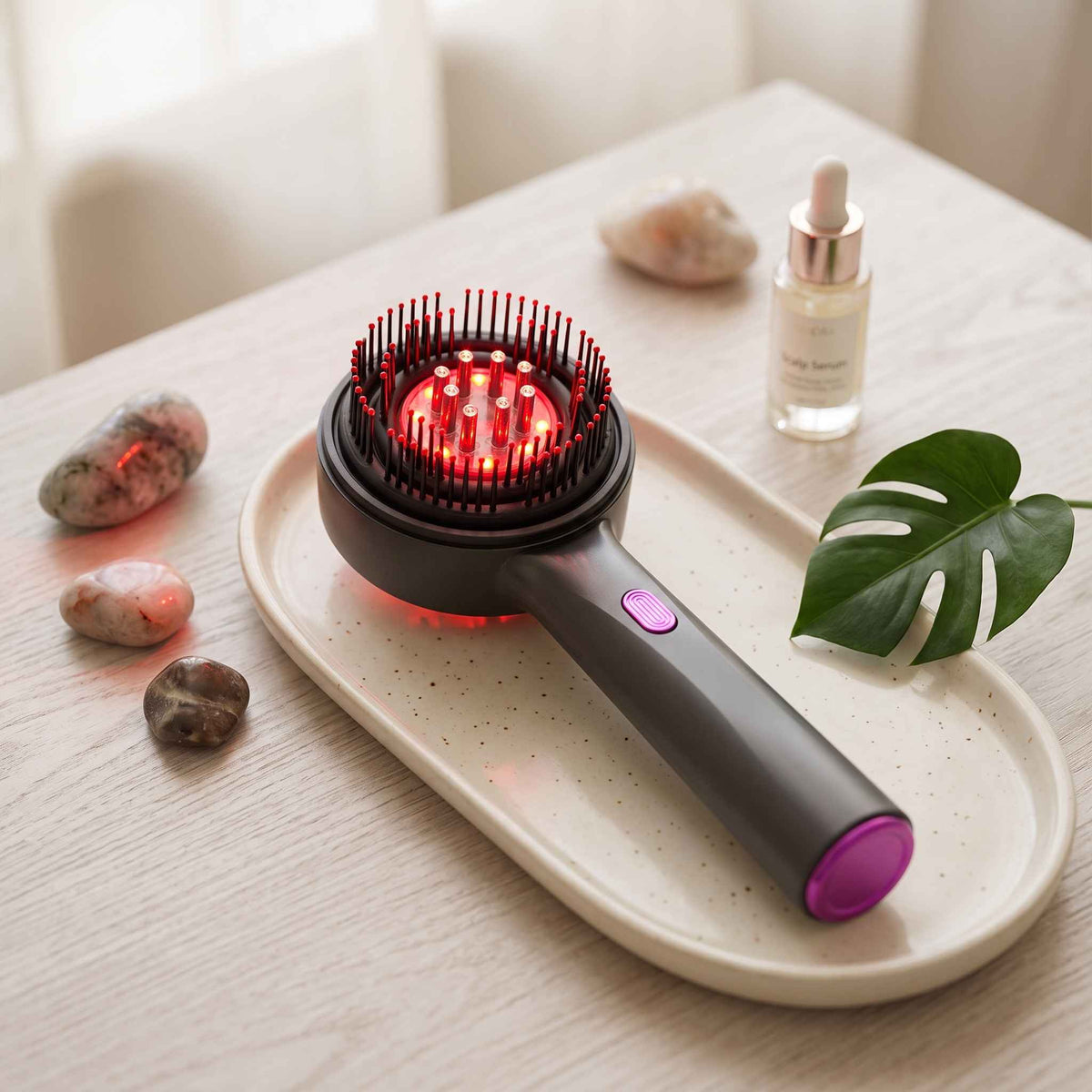 Laser Hair Growth & Scalp Massage Brush