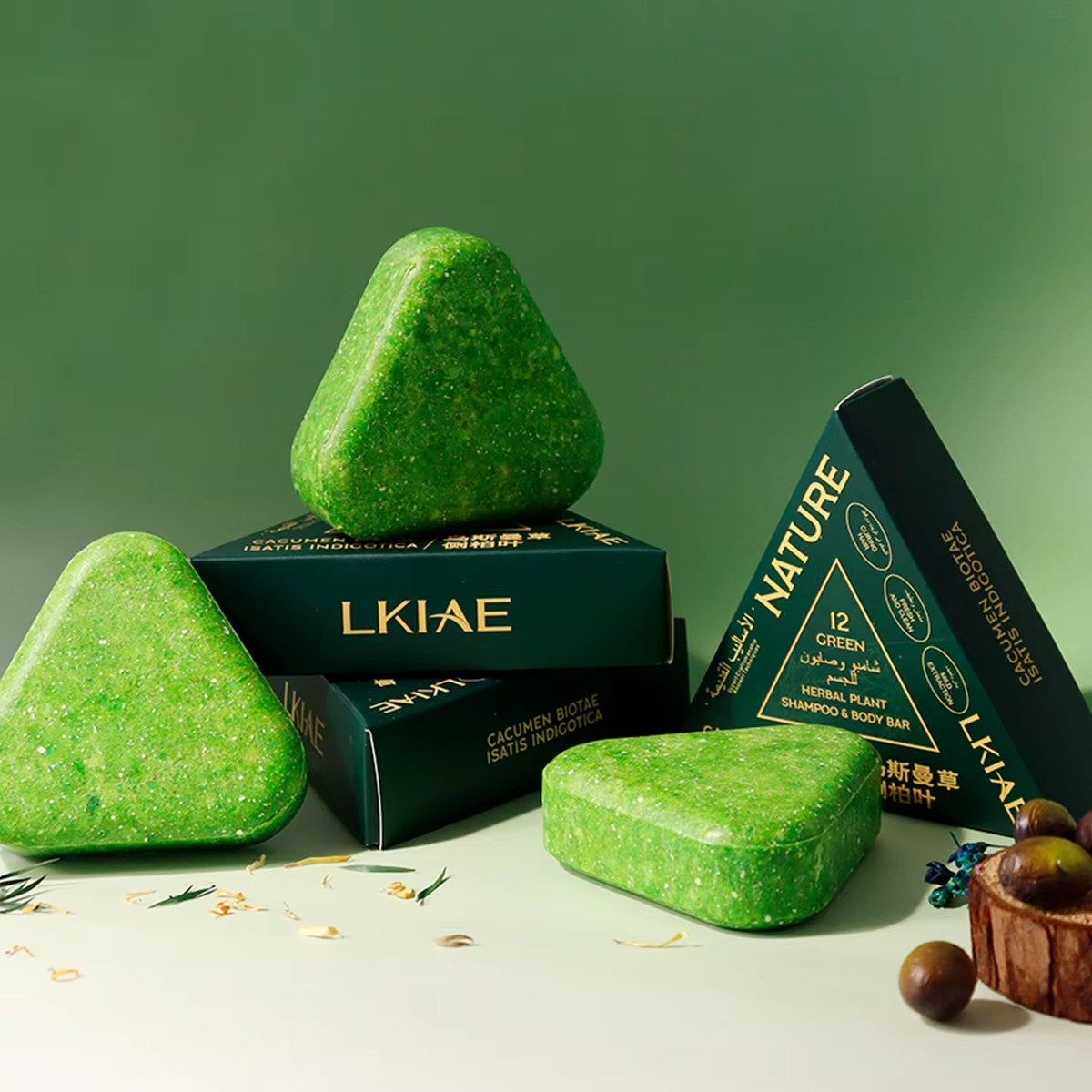 Seven Green Herbal Shampoo Bar